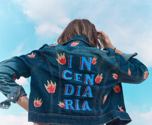 Up-cycled jacket |  Incendiaria